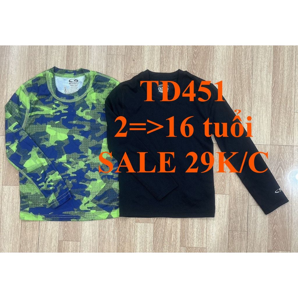 SALE 29K * Mã TD451: Áo thu đông bé trai hàng dư xịn, chất thể thao co giãn tốt.