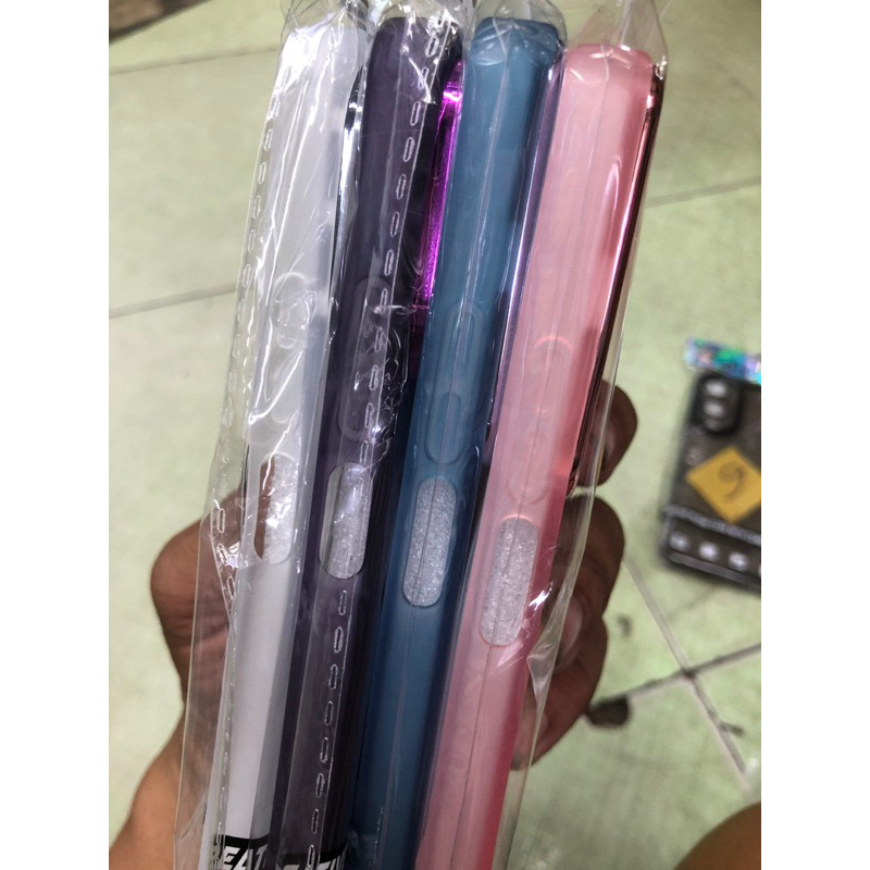 Ốp lưng Vivo Y17S-4G dẻo màu lưng mờ bảo vệ cam