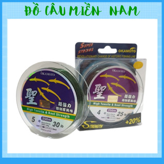 Cước Câu Cá Okamoto 250m, Cước Làm Thẻo Trục Câu Đài, Câu Lục, Lăng Xê