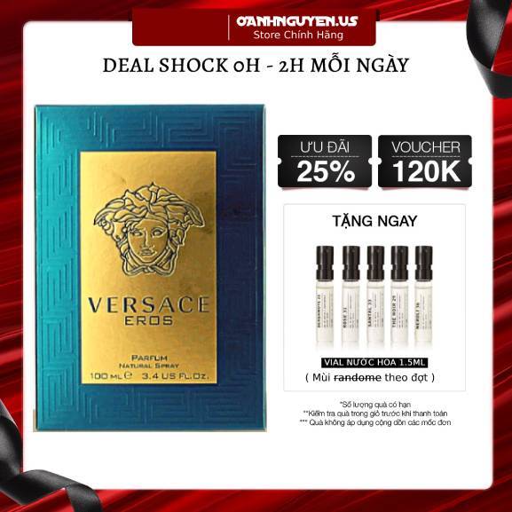 Nước Hoa Versace Eros Parfum 100Ml Full Seal