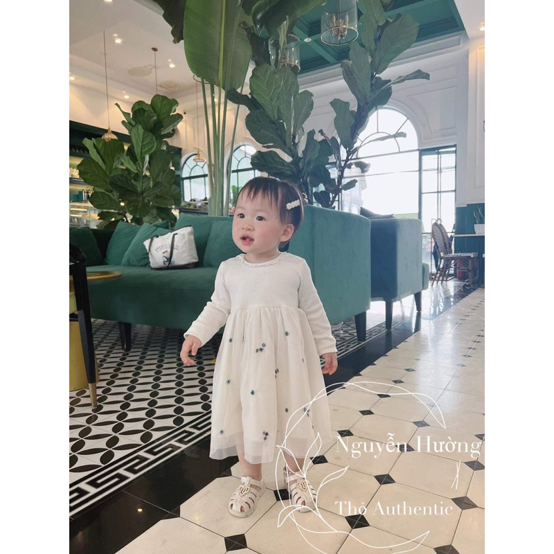 Váy công chúa dài tay bé gái George UK auth