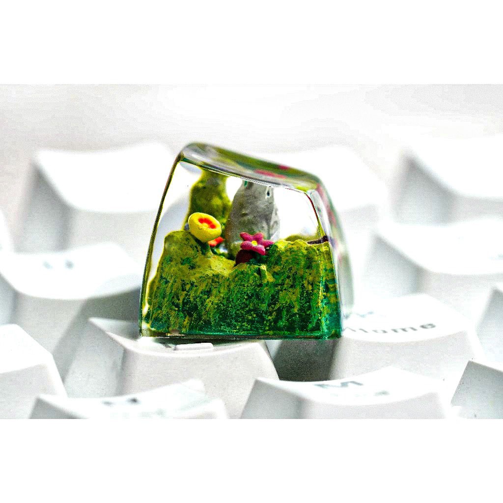 Totoro keycap - nút bàn phím cơ - nút bàn phím dễ thương