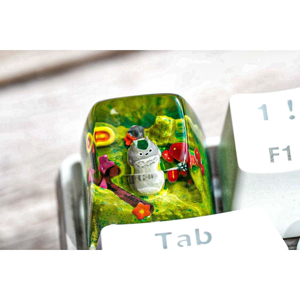 Totoro keycap - nút bàn phím cơ - nút bàn phím dễ thương