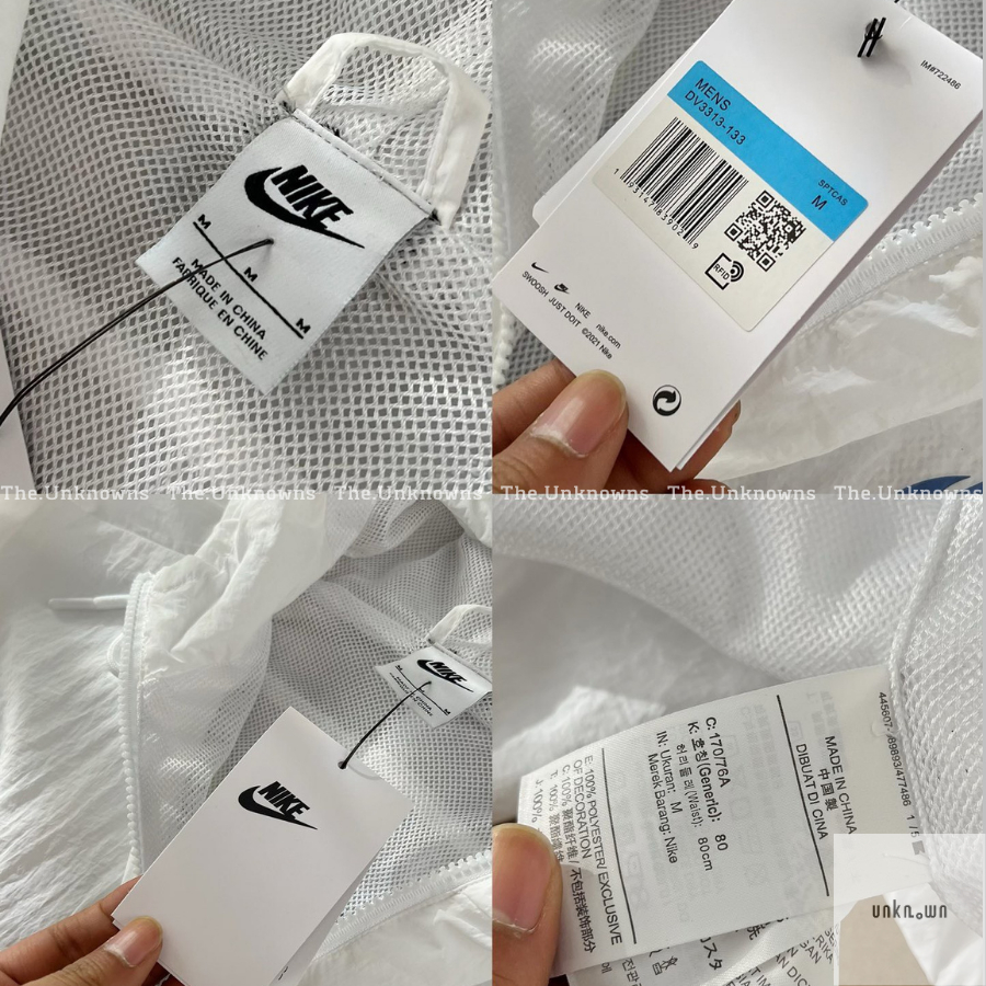 👑👑-Áo khoác Gió N!KE Corta -Vento Sportwear White,Áo khoác gió N!KE ss23 cao cấp full túi tag
