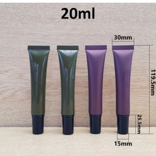 [KHO SỈ] Tuýp Chiết Mỹ Phẩm HUHA Tuýp (Tube) Nhựa 20ml Nâu/Rêu , Phụ Kiện Du Lịch