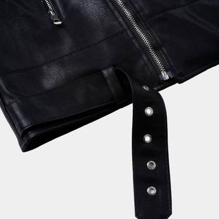 ÁO DA BIKER LEATHER JACKET