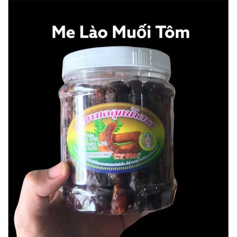 Me Lào Muối Tôm 500gram