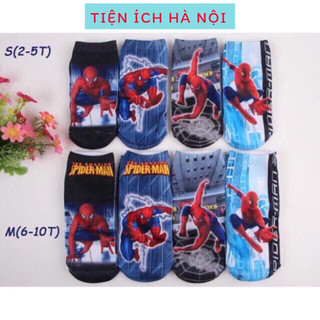 Set 12 đôi tất siêu nhân nhện cho bé trai