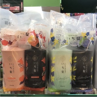 Bộ Dầu Gội Xả Ichikami Kracie 480ml