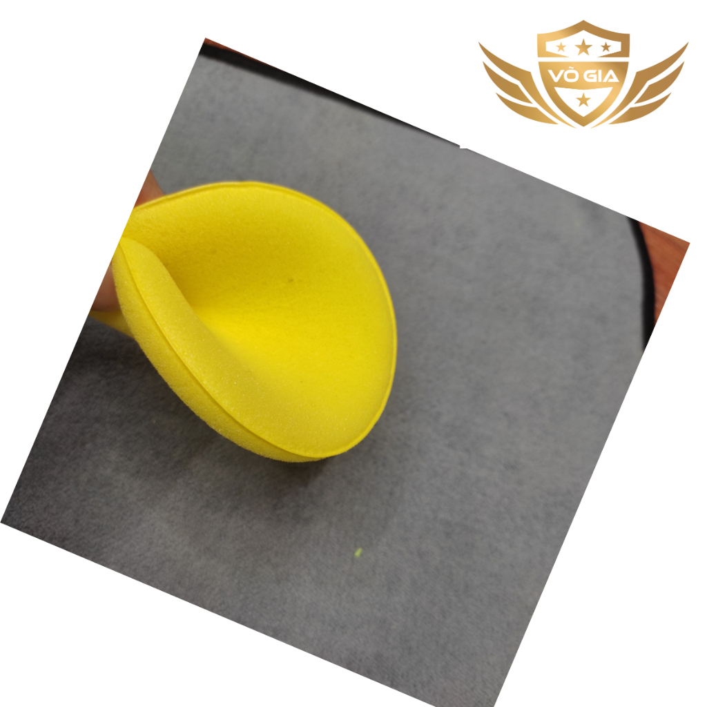 Mút xốp tròn dạng bọt biển dùng đánh bóng dàn áo sơn xe máy xe oto xe điện chuyên dùng