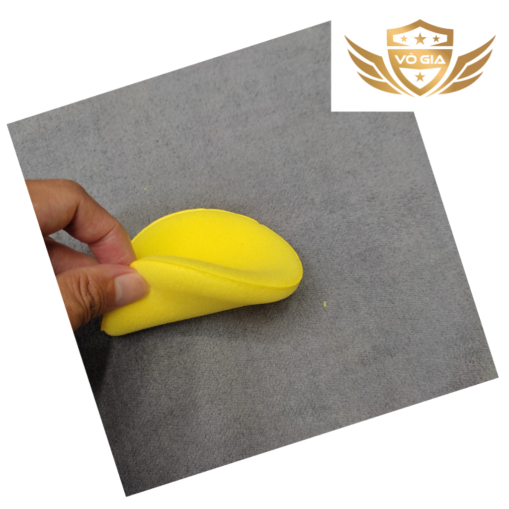 Mút xốp tròn dạng bọt biển dùng đánh bóng dàn áo sơn xe máy xe oto xe điện chuyên dùng
