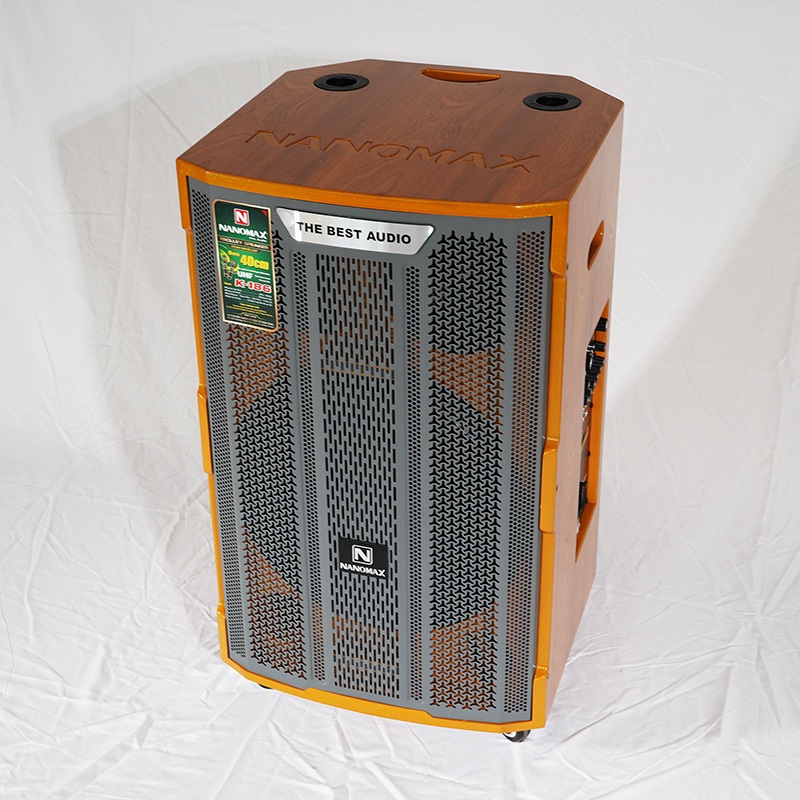 Loa Kéo Công Suất Lớn Nanomax K-186 Bass 40 Loa 4 Tấc 40cm Công Suất 850w Karaoke Bluetooth