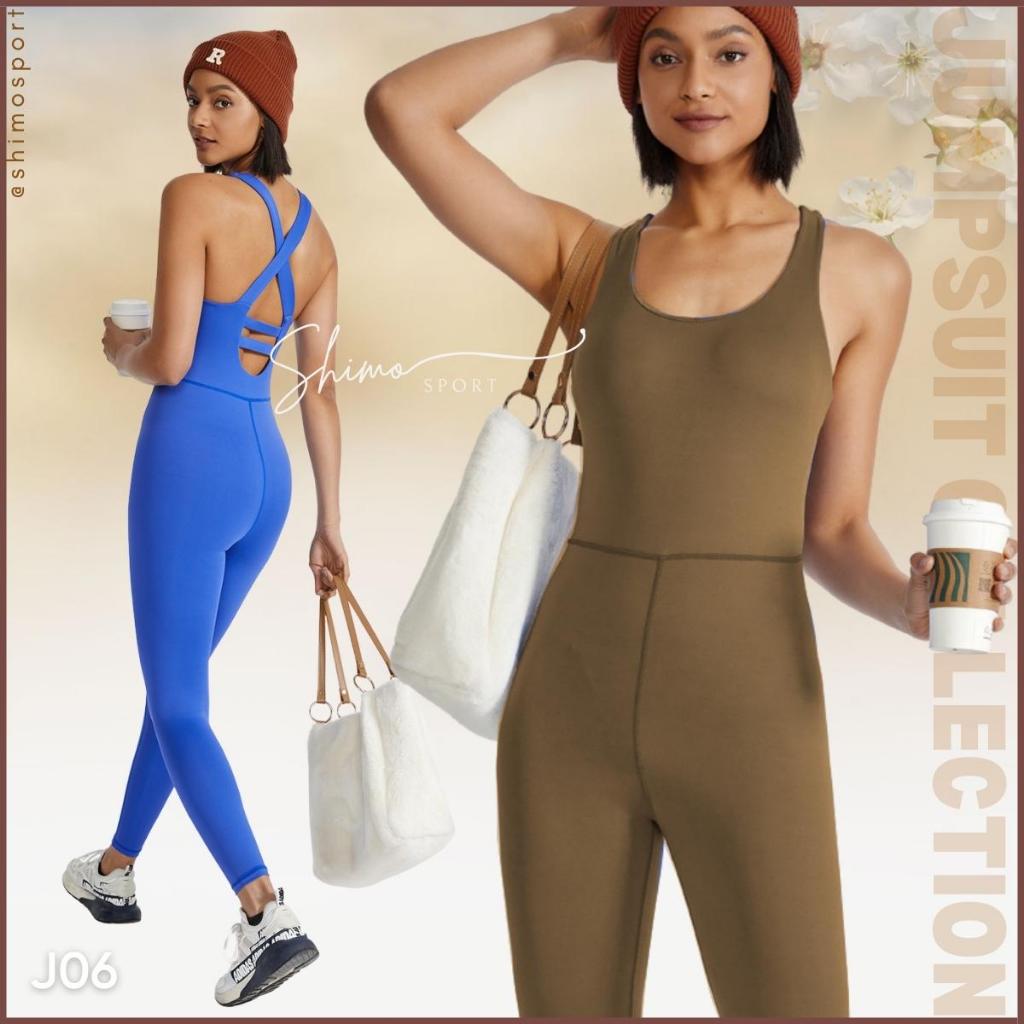 Jumpsuit nữ J06 hở lưng hàng Quảng Châu cao cấp vải co giãn 4 chiều, chuyên tập Gym Yoga
