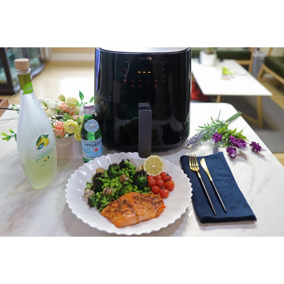 Nồi chiên không dầu XL 6.2L Philips HD9280 có kết nối Wifi - Công suất 2000W - Công nghệ RapidAir - Màn hình điện tử