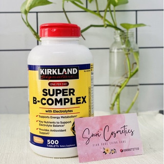 Viên uống Super B complex kirkland 500 viên
