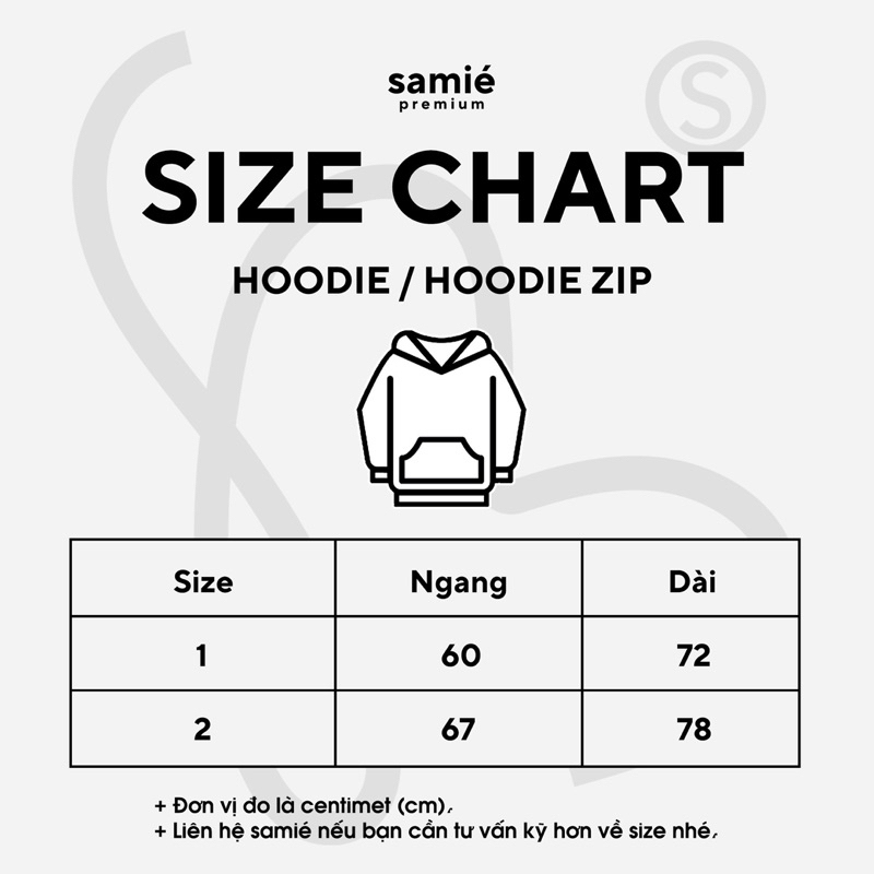 HOODIE NỈ IN LOGO HOÀNG HÔN SAMIÉ - HOODIE NỈ ĐEN FORM RỘNG - ÁO KHOÁC NỈ ĐEN IN LOGO CAM HOÀNG HÔN SAMIÉ