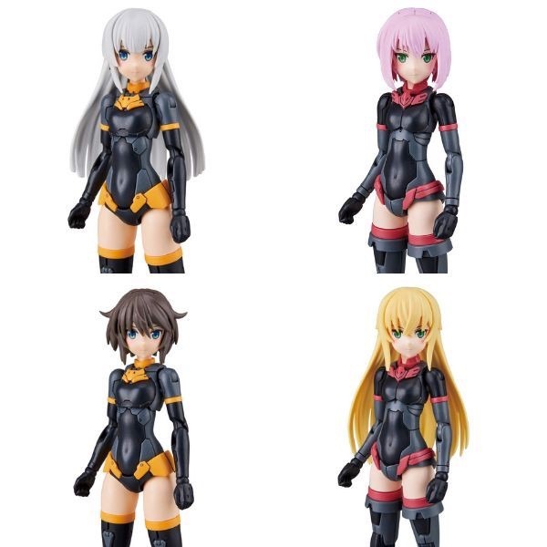 MÔ HÌNH OPTION HAIR STYLE PARTS VOL.4 - ALL 4 TYPES - 30MS CHÍNH HÃNG BANDAI