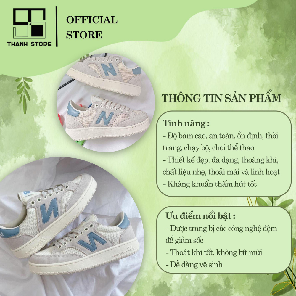 Giày thể thao nam nữ xanh nhạt giày NEW BALANCE CRT300 _ hàng xuất khẩu thời trang chính hãng - NBC3X
