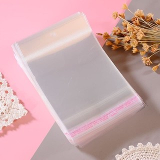Bịch 500gr túi bóng nilong dán miệng nhiều size tiện lợi