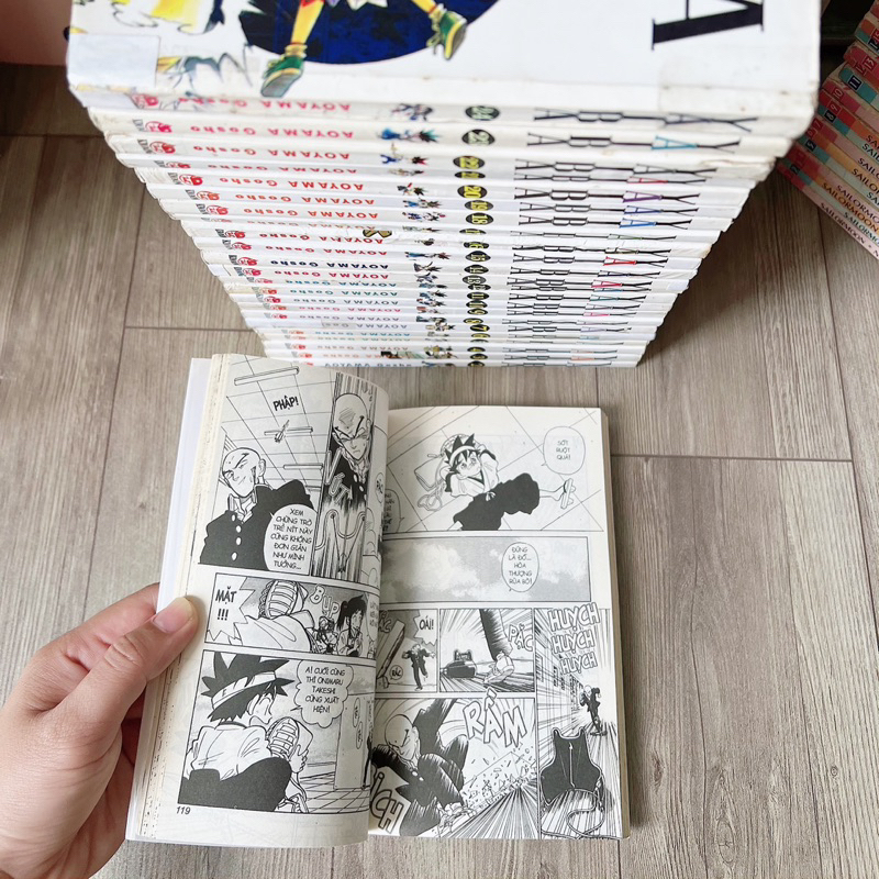 YAIBA AOYAMA Gosho Bìa Mỏng Trọn Bộ Đầy Đủ Hàng Đẹp Mới 80%