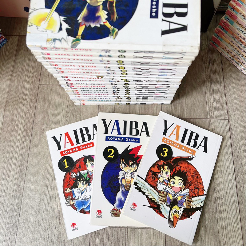 YAIBA AOYAMA Gosho Bìa Mỏng Trọn Bộ Đầy Đủ Hàng Đẹp Mới 80%