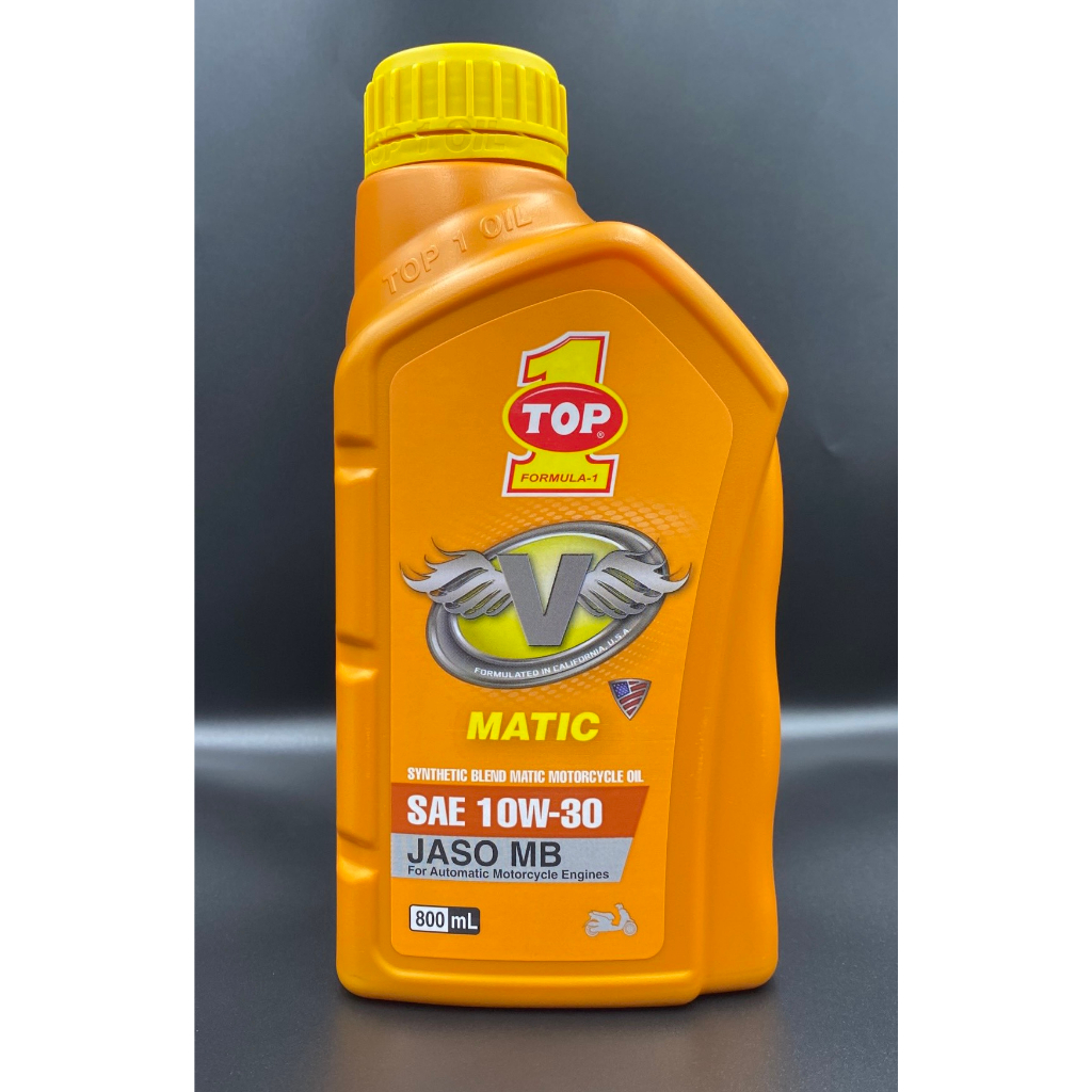 Nhớt xe ga TOP 1 ACTION MATIC 10W30 800ML mẫu mới - Nhập khẩu Indonesia