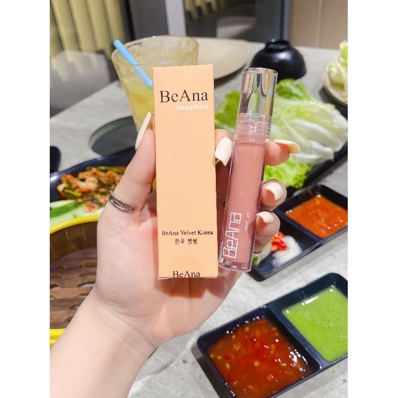 Son nâu lạnh, son tone tây, son nude tây, son nâu tây, son môi chính hãng BeAna chất son mềm, mịn lên chuẩn màu
