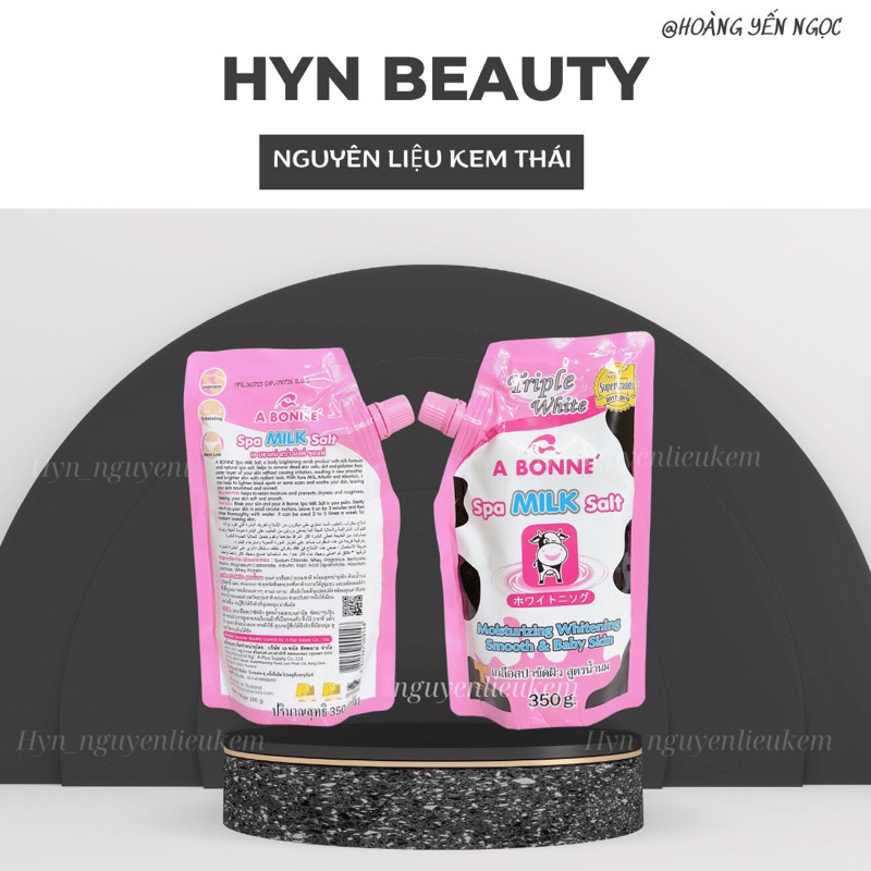 Muối Tắm Sữa Bò Tẩy Tế Bào Chết A BONNE Spa Milk Salt