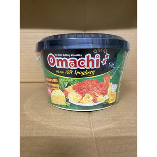 Mì ăn liền Omachi - Mì trộn xốt Spaghetti - Tô 105g