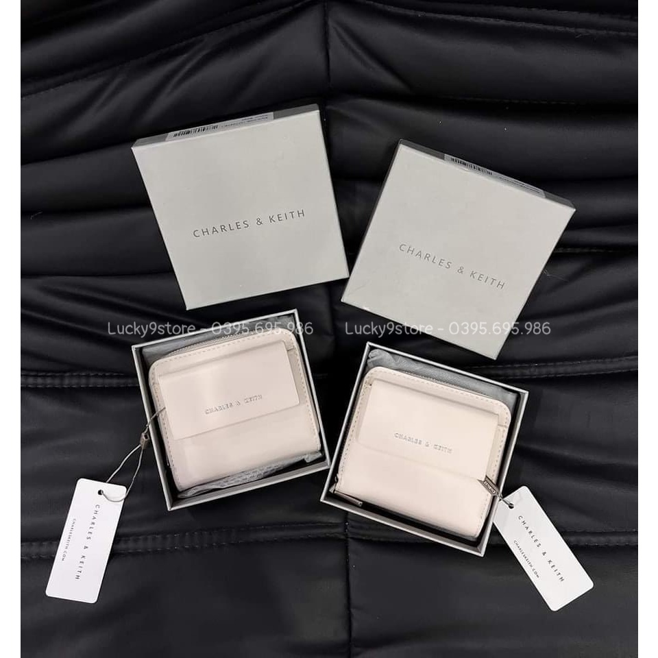 Ví gập, ví nữ nắp gập mini nhiều ngăn thời trang nữ full box - Lucky9store