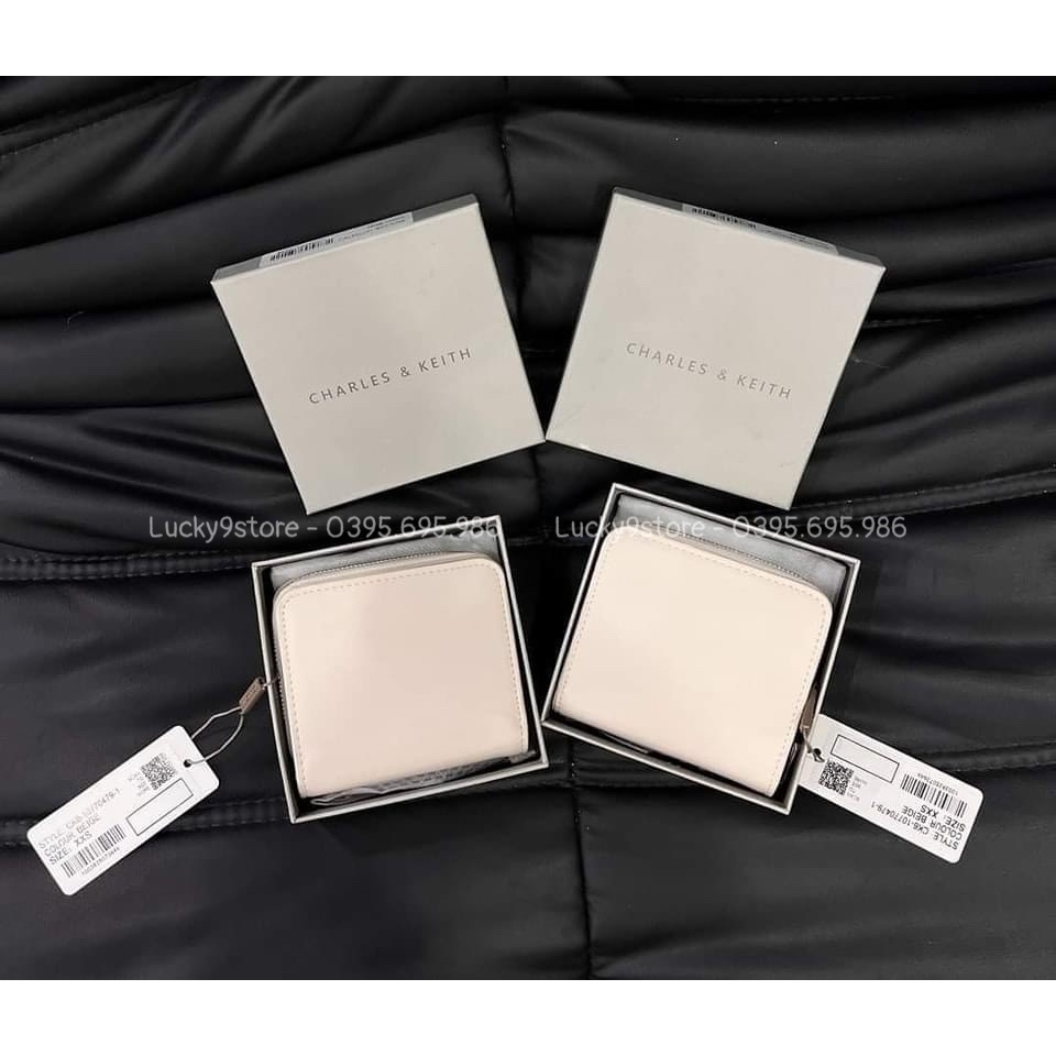 Ví gập, ví nữ nắp gập mini nhiều ngăn thời trang nữ full box - Lucky9store