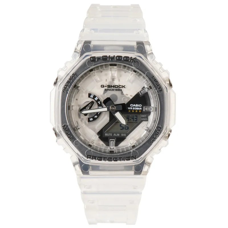 Đồng Hồ Điện Tử Nam Casio G-Shock WATCHSTORE GA-2140RX-7ADR Thiết Kế Mặt Kính Khoáng 45.4mm, Dây Nhựa, Vỏ Thép Không Gỉ