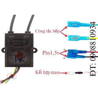 Ic bếp ga âm 2 lò / Ic đánh lửa bếp gas đôi Rinnai