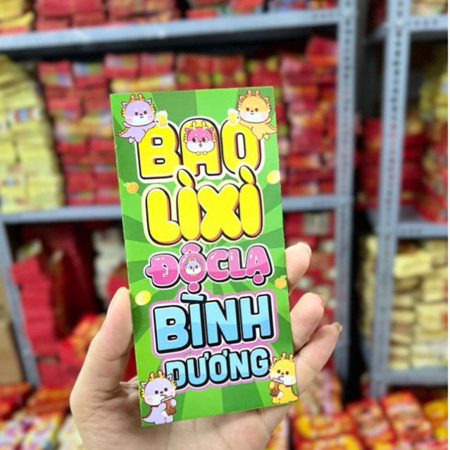 Bao Lì Xì Hot Trend Rồng Tết 2024⚡Hàng Đẹp⚡ Loại Lớn Dày Đẹp được chọn mẫu