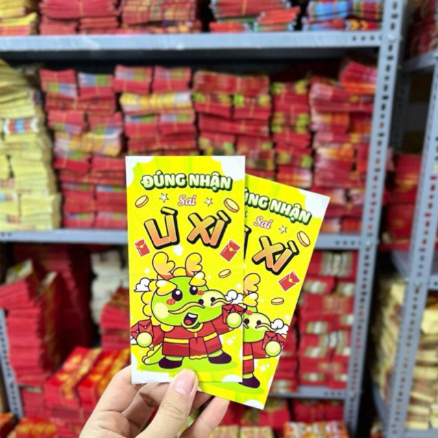 Bao Lì Xì Hot Trend Rồng Tết 2024⚡Hàng Đẹp⚡ Loại Lớn Dày Đẹp được chọn mẫu