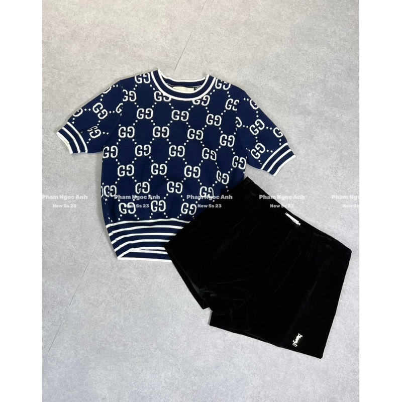 ÁO LEN CỘC KẺ VIỀN