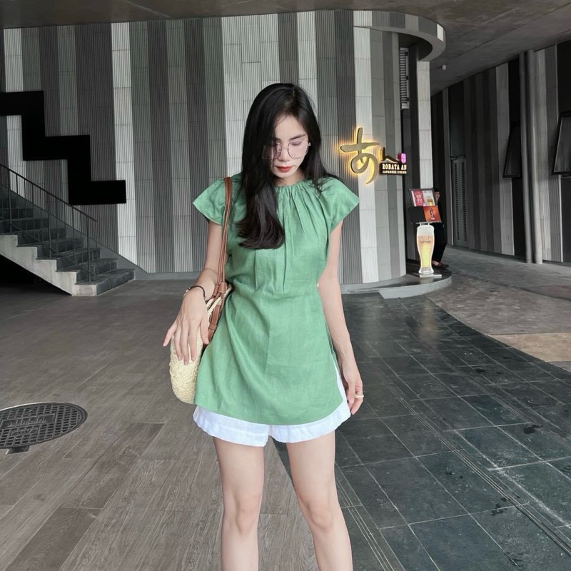 Set xanh ngọc dúm