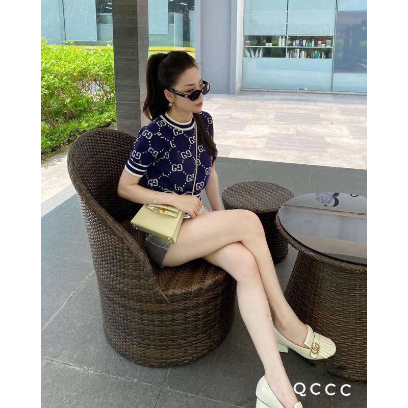 ÁO LEN CỘC KẺ VIỀN