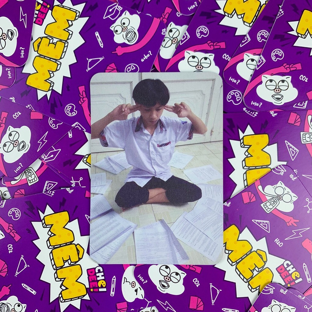 Bộ bài Meme MÊM2 130 lá chơi vui quên lối về, boardgame meme hài hước chơi nhóm cùng bạn bè