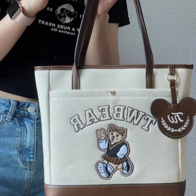 Túi tote siêu xinh đi học đi làm, hàng có sẵn