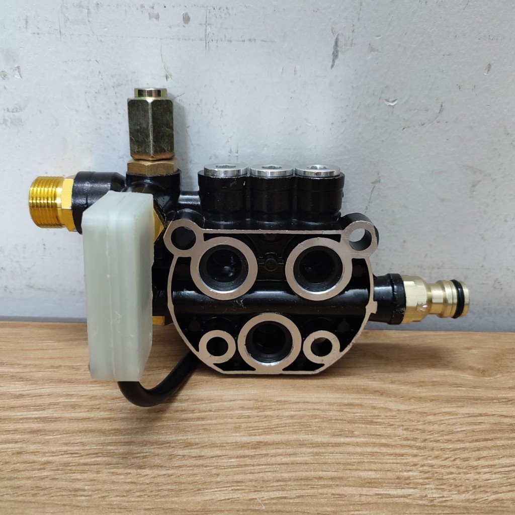 Bộ đầu bơm máy xịt rửa xe có chỉnh áp Ergen EN6728 và Ergen EN6729