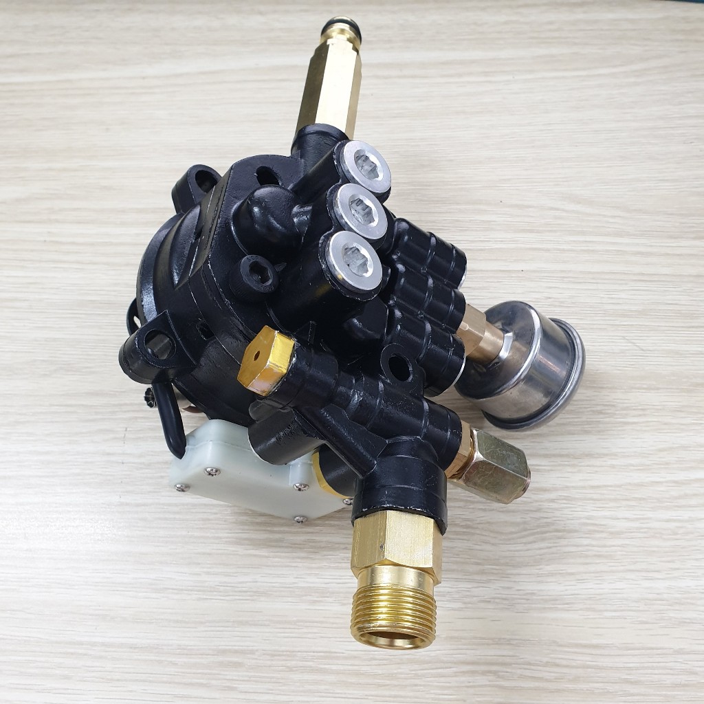 Bộ đầu bơm máy xịt rửa xe có chỉnh áp Ergen EN6728 và Ergen EN6729