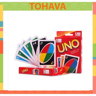 Bài UNO cơ bản 108 lá giá rẻ, trò chơi boardgame vui vẻ