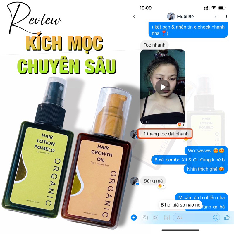 Combo KÍCH MỌC chuyên sâu HÓI RỤNG NẶNG