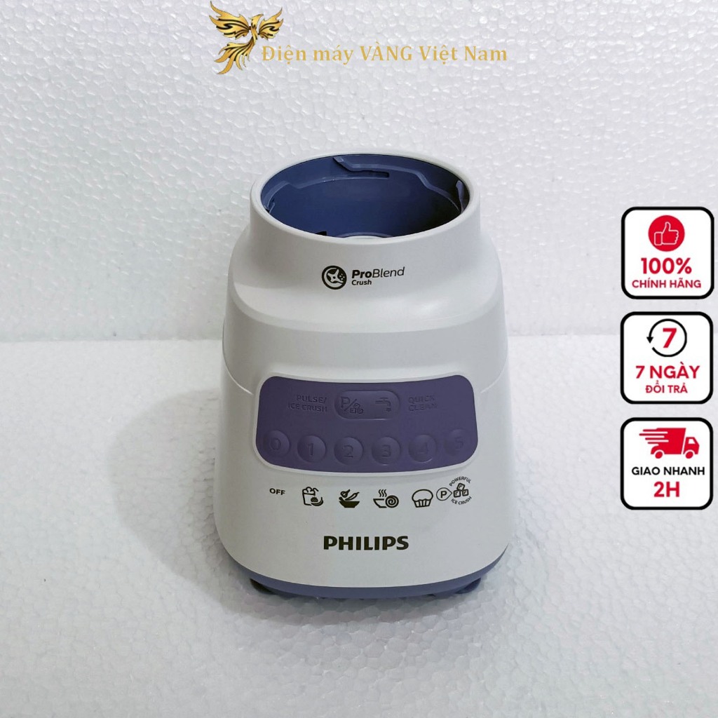 Củ động cơ 700W cho máy xay sinh tố Philips HR2221 HR2222 HR2223