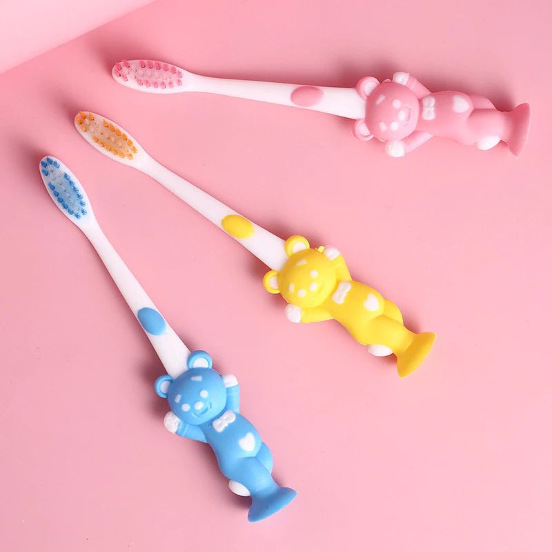 Set 4 bàn chải hình thú cho bé