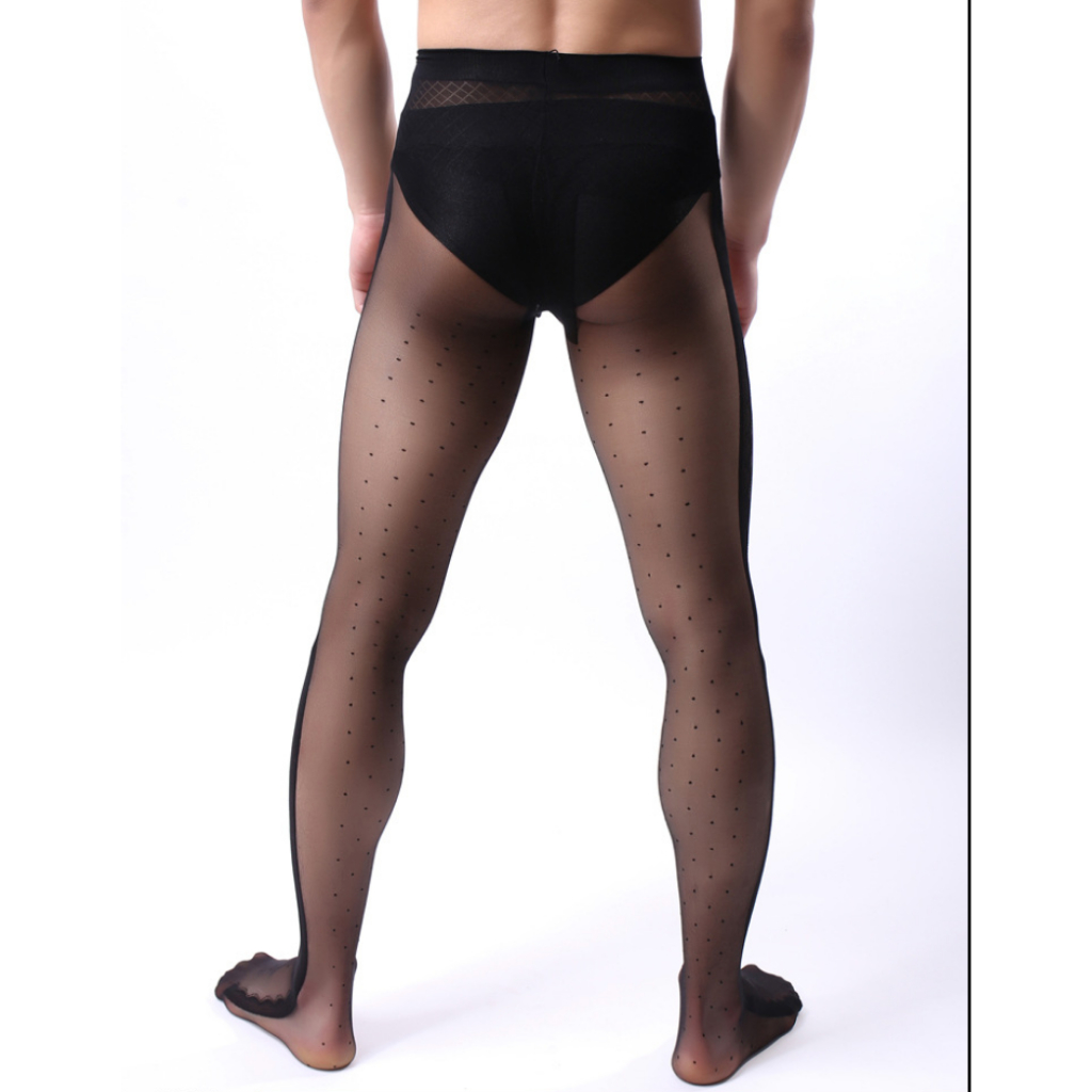 QT016_Quần Tất Nam Chấm Bi_Che Tên Sản Phẩm