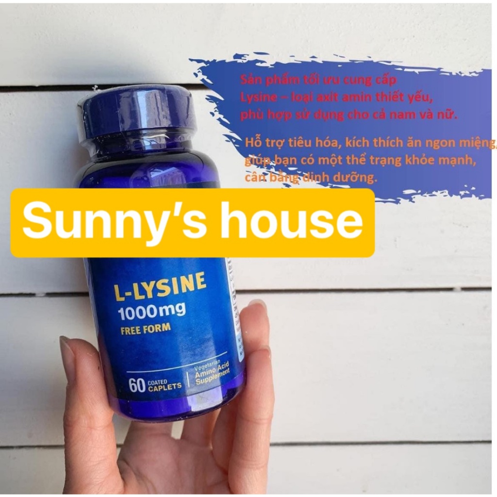 Viên uống L-Lysine 500 mg