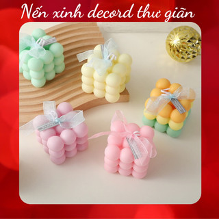 Nến thơm trang trí thư giãn cute - nến thơm decord - phụ kiện chụp ảnh