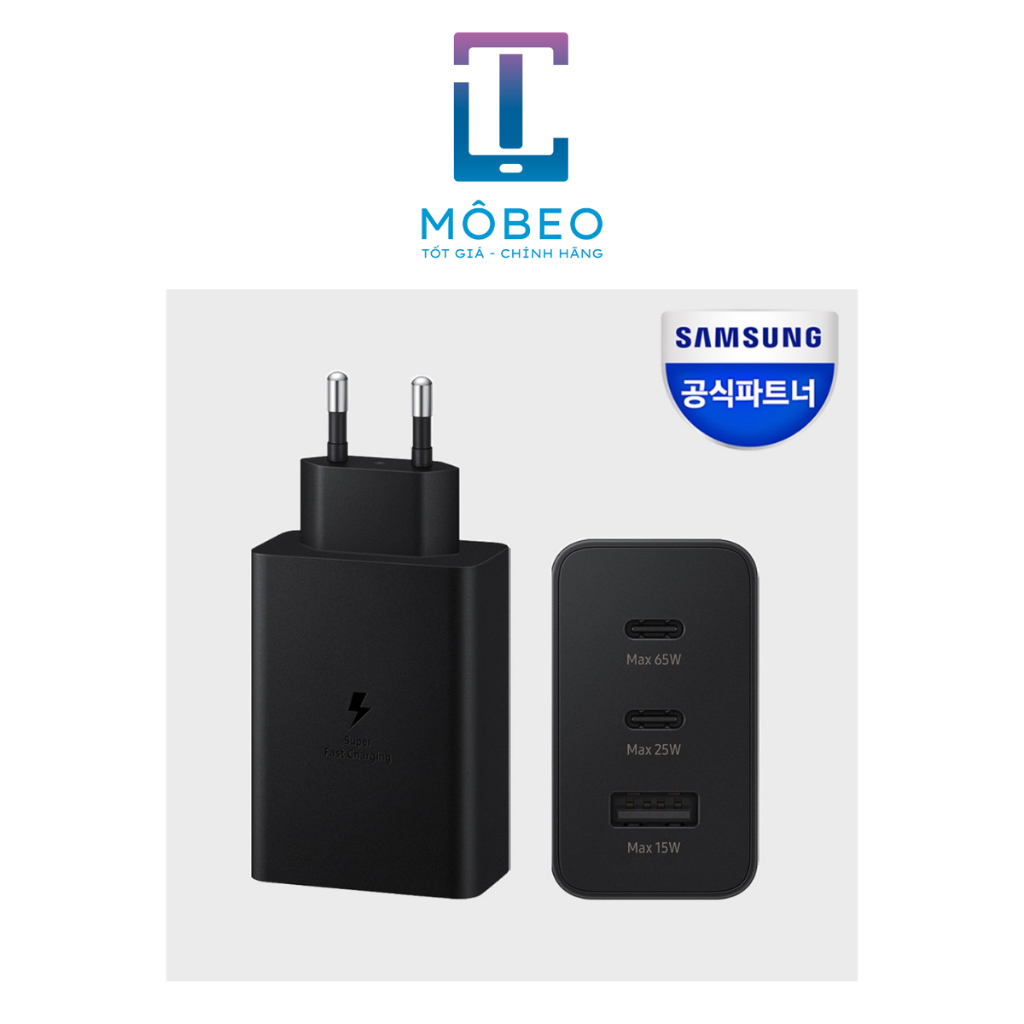 Củ sạc nhanh Samsung 65W - Chính Hãng - New Seal - EP-T6530N
